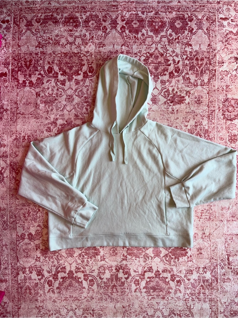 Women’s Light Mint Green Hoodie Sweater